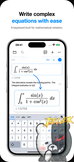 Math Notes - Math Solver iPhone screenshot 2
