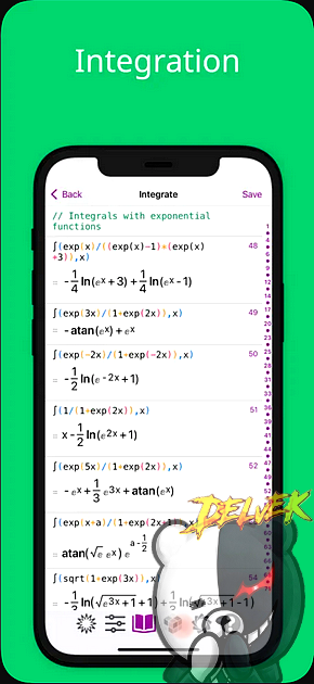 MathStudio iPhone screenshot 2