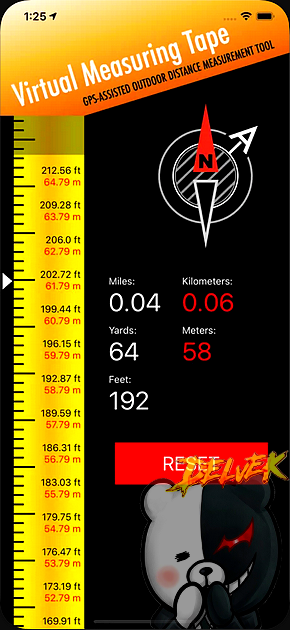 Measuring Tape iPhone screenshot 4