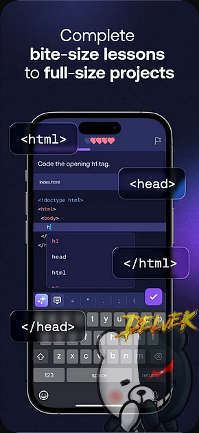 Mimo - Learn Coding/Programming iPhone screenshot 3