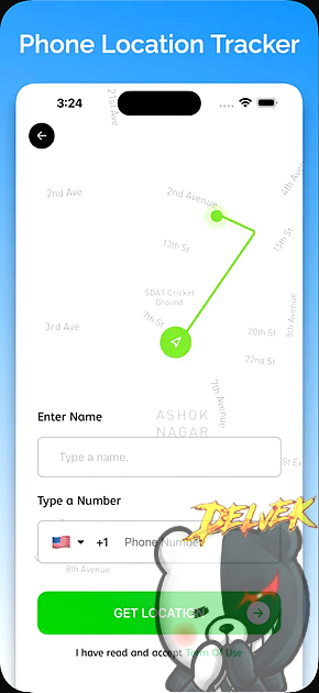 Mobile Phone Location Tracker iPhone screenshot 2