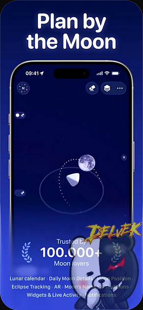 Moonlitt - Moon Phase Tracker screenshot 1