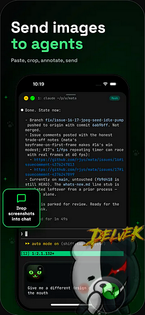 Moshi SSH - Mosh Terminal iPhone screenshot 3