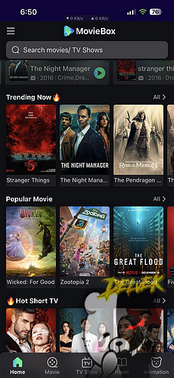 MovieBox TV screenshot 1