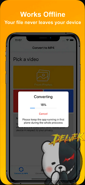 MP4 Maker - Convert to MP4 iPhone screenshot 2