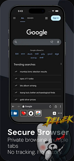 MT - Browser & Private Vault screenshot 1