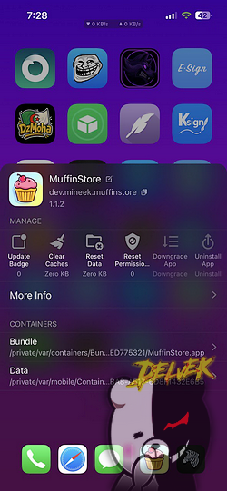MuffinStore iPhone screenshot 2