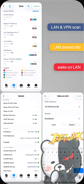 Network Analyzer Pro iPhone screenshot 3
