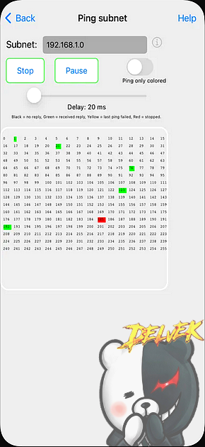 Network Ping iPhone screenshot 2