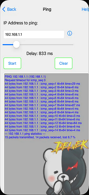 Network Ping iPhone screenshot 3