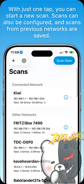 Network Radar iPhone screenshot 2
