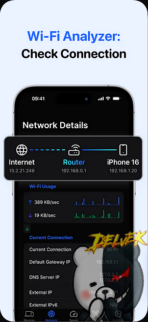 Network Scanner - WiFi Analyzer iPhone screenshot 4