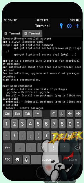 NewTerm iPhone screenshot 3