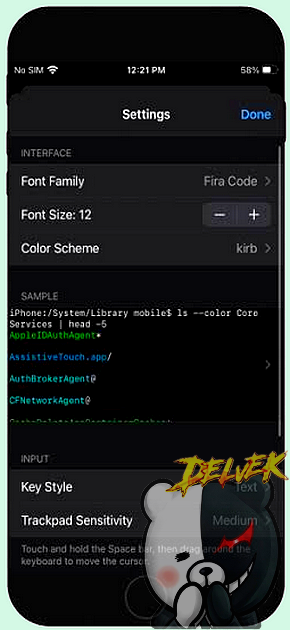 NewTerm iPhone screenshot 4