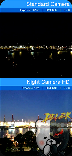 Night Camera HD iPhone screenshot 4