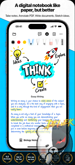 Notes Writer Pro - Ai Note Taking iPhone screenshot 4