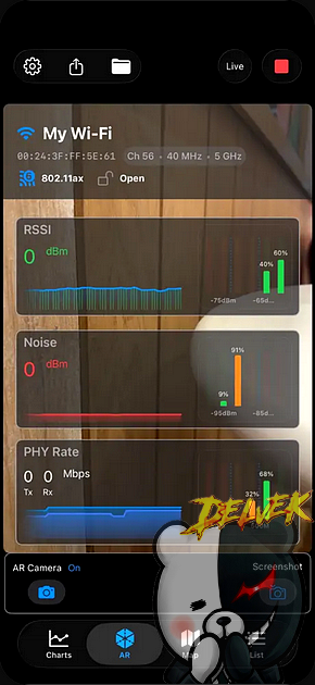 nOversight - WiFi Analyzer (iOS16+) iPhone screenshot 3