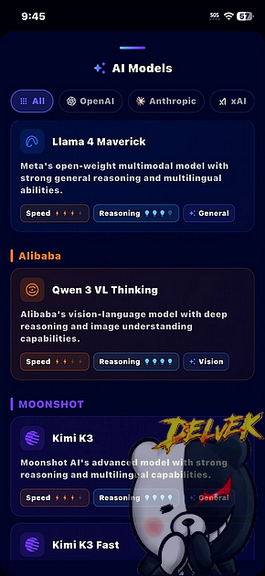 Omni - Ai Chatbot Assistant App iPhone screenshot 6