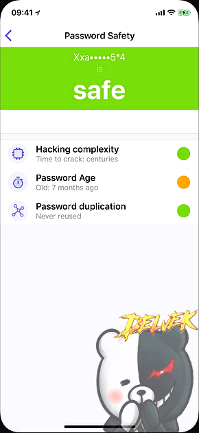 oneSafe - Password Manager iPhone screenshot 4