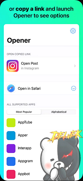 OpenLinksInApps (Opener) iPhone screenshot 3