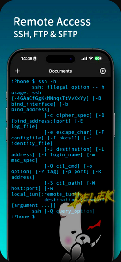 OpenTerm screenshot 2