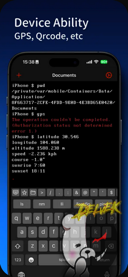 OpenTerm screenshot 3