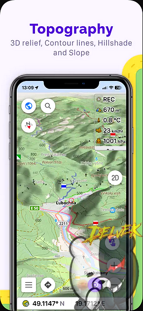 Osm & Maps Travel & Navigate iPhone screenshot 3