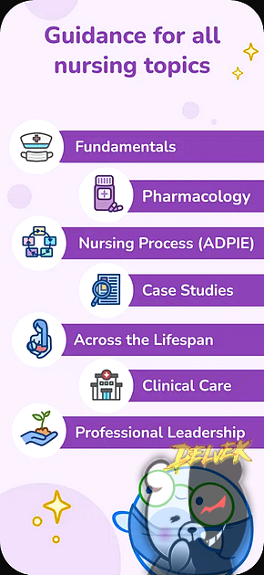 Osmosis Nursing Videos & Notes screenshot 1