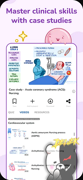 Osmosis Nursing Videos & Notes screenshot 2