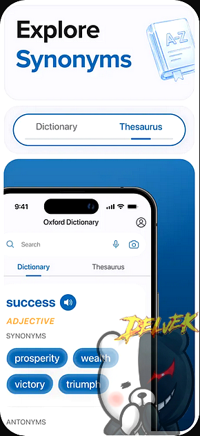 Oxford Dictionary & Thesaurus iPhone screenshot 2