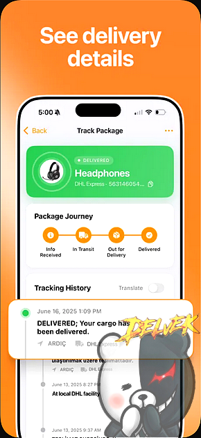 Package Tracker & Track Parcel iPhone screenshot 3