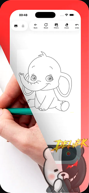 Painter Eye - AR Drawing App iPhone screenshot 2