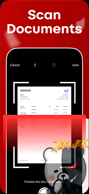 PDF Maker & Document Scanner iPhone screenshot 2