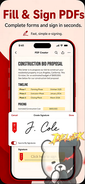 PDF Maker & Document Scanner iPhone screenshot 4