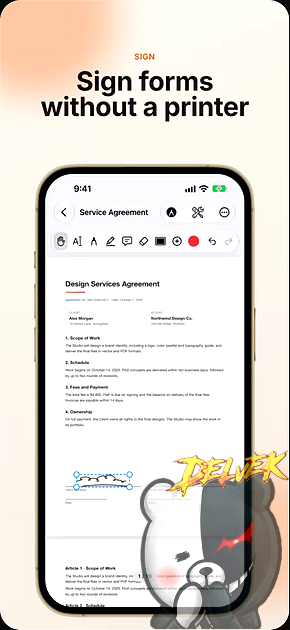 PDF OCR Pro iPhone screenshot 2