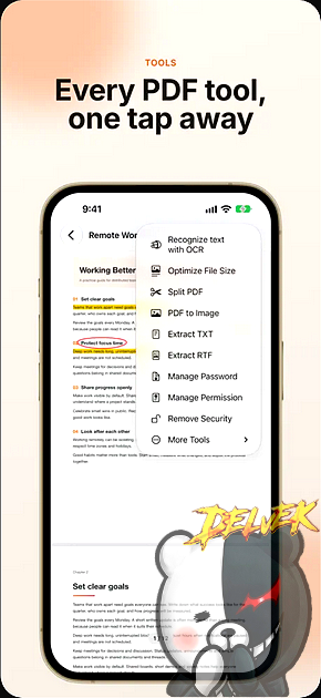 PDF OCR Pro iPhone screenshot 3