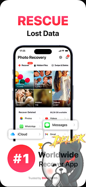 Photo Recovery - Deleted Files iPhone screenshot 3