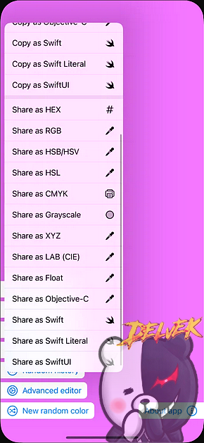 PickerFull - Color Extractor iPhone screenshot 2