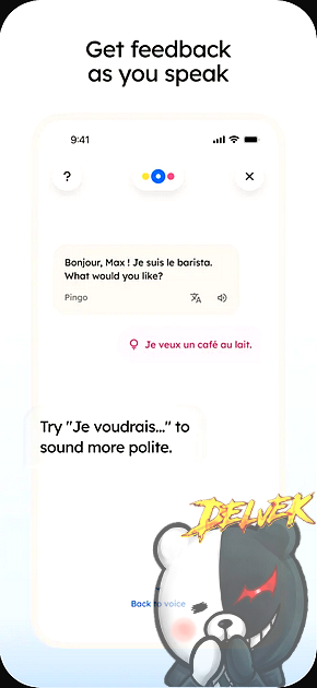 Pingo Ai - Learning Language iPhone screenshot 3