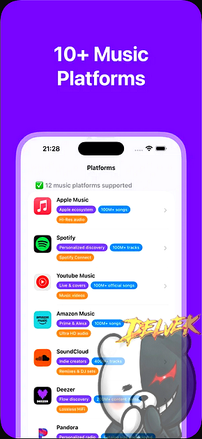 PlaylistPort - Playlist Transfer iPhone screenshot 2