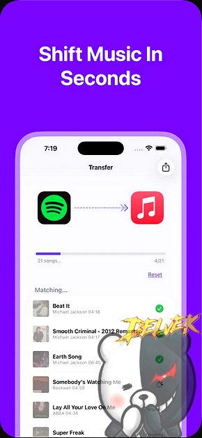 PlaylistPort - Playlist Transfer iPhone screenshot 3