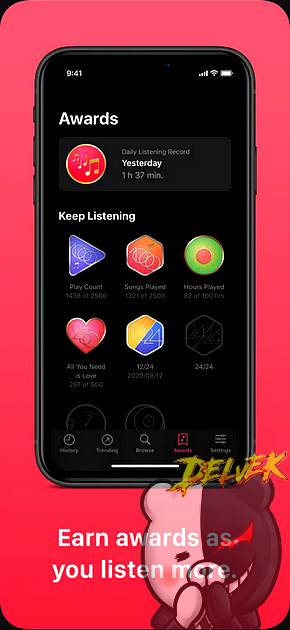 PlayTally - Apple Music Stats iPhone screenshot 3