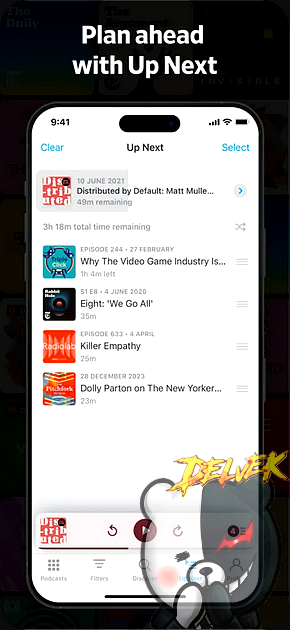 Pocket Casts - Podcast Player iPhone screenshot 2