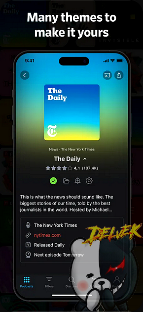 Pocket Casts - Podcast Player iPhone screenshot 4