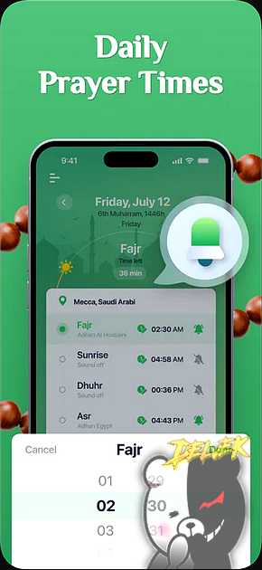 Prayer Times - Athan Pro Muslim screenshot 3