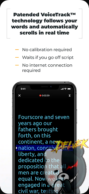 PromptSmart Pro - Teleprompter iPhone screenshot 2