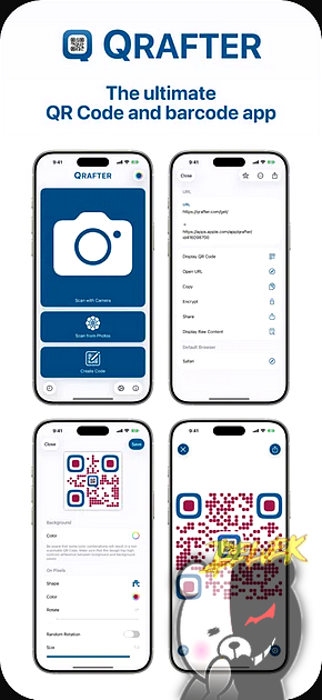 Qrafter Pro - QR Code Reader & Maker screenshot 1