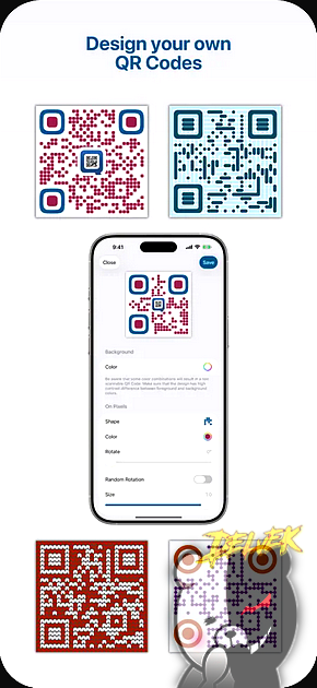Qrafter Pro - QR Code Reader & Maker screenshot 2