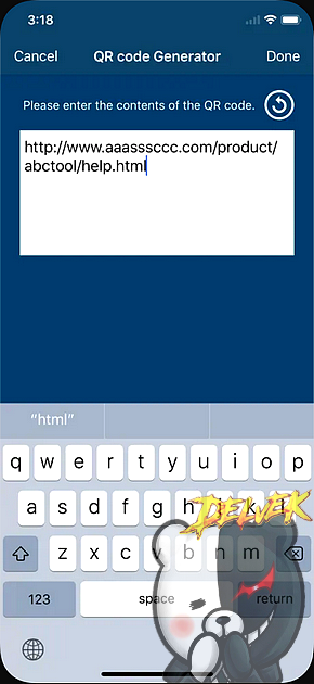 QROX+ - QR Code Generator iPhone screenshot 2