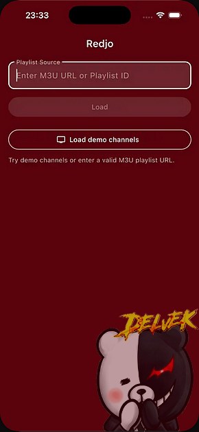Redjo - M3U Playlist Player iPhone screenshot 3